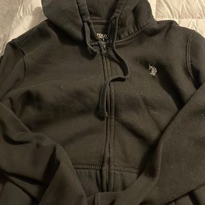 POLO zip up sweatshirt